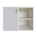 Quarto Infantil Adoleta 1 PT Branco e Cinza Cristal