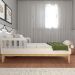 Quarto Infantil Adoleta 1 PT Branco e Cinza Cristal
