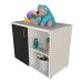 Quarto Infantil Adoleta 1 PT Branco e Preto