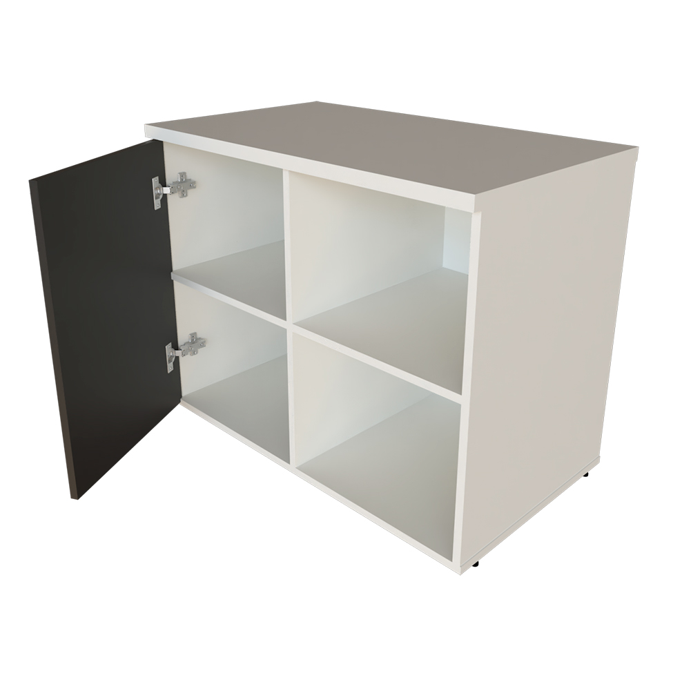 Quarto Infantil Adoleta 1 PT Branco e Preto