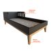 Quarto Infantil Adoleta 1 PT Preto