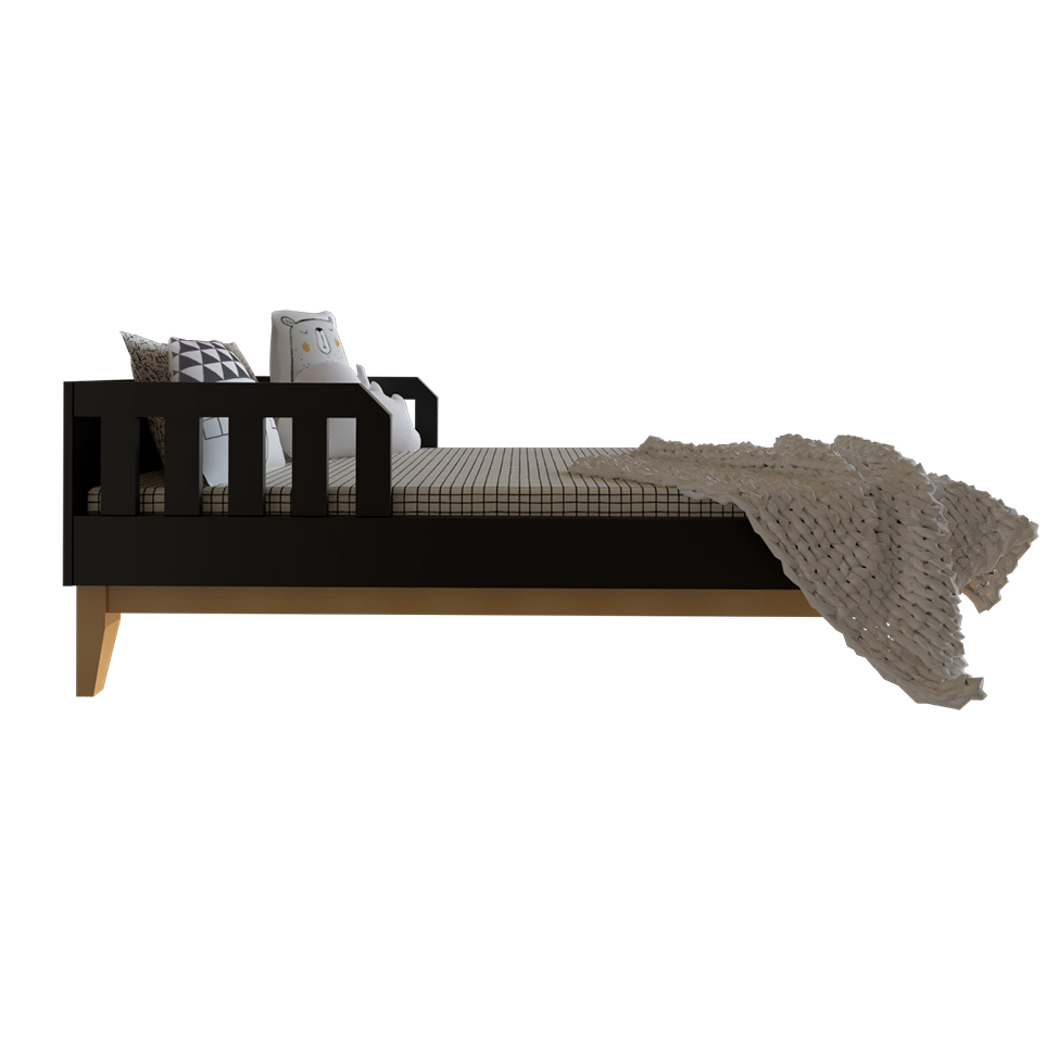 Quarto Infantil Adoleta 1 PT Preto