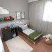 Quarto Infantil Adoleta 1 PT Preto