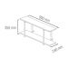 Kit com 2 Prateleiras 90 x 20 cm Preto – NIP3-9020