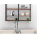 Prateleira avelã 03 prateleiras 120x20 - brasforma - pia3-12020