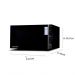 Micro-ondas Brastemp 32L Painel Integrado e Grill Preto 220v