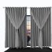cortina blackout Ana quarto e sala 3,00 x 2,50 cinza