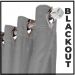 cortina blackout Ana quarto e sala 3,00 x 2,50 cinza