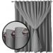 cortina blackout Ana quarto e sala 3,00 x 2,50 cinza