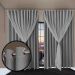 cortina blackout Ana quarto e sala 3,00 x 2,50 cinza