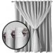 cortina blackout blecaute quarto 7,00x2,80 Ana branco