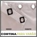 cortina blackout corta luz 7,00 x 2,40 sala Ana voil palha
