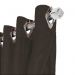 cortina blackout de ilhiois quarto 6,00 x 2,60 Ana marrom