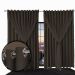 cortina blackout de ilhiois quarto 6,00 x 2,60 Ana marrom