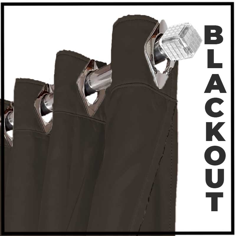 cortina blackout de ilhiois quarto 6,00 x 2,60 Ana marrom