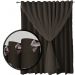cortina blackout de ilhiois quarto 6,00 x 2,60 Ana marrom