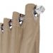 cortina p/quarto blackout Ana 2,00 x1,90 c/voal bege