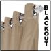 cortina p/quarto blackout Ana 2,00 x1,90 c/voal bege