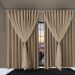 cortina p/quarto blackout Ana 2,00 x1,90 c/voal bege