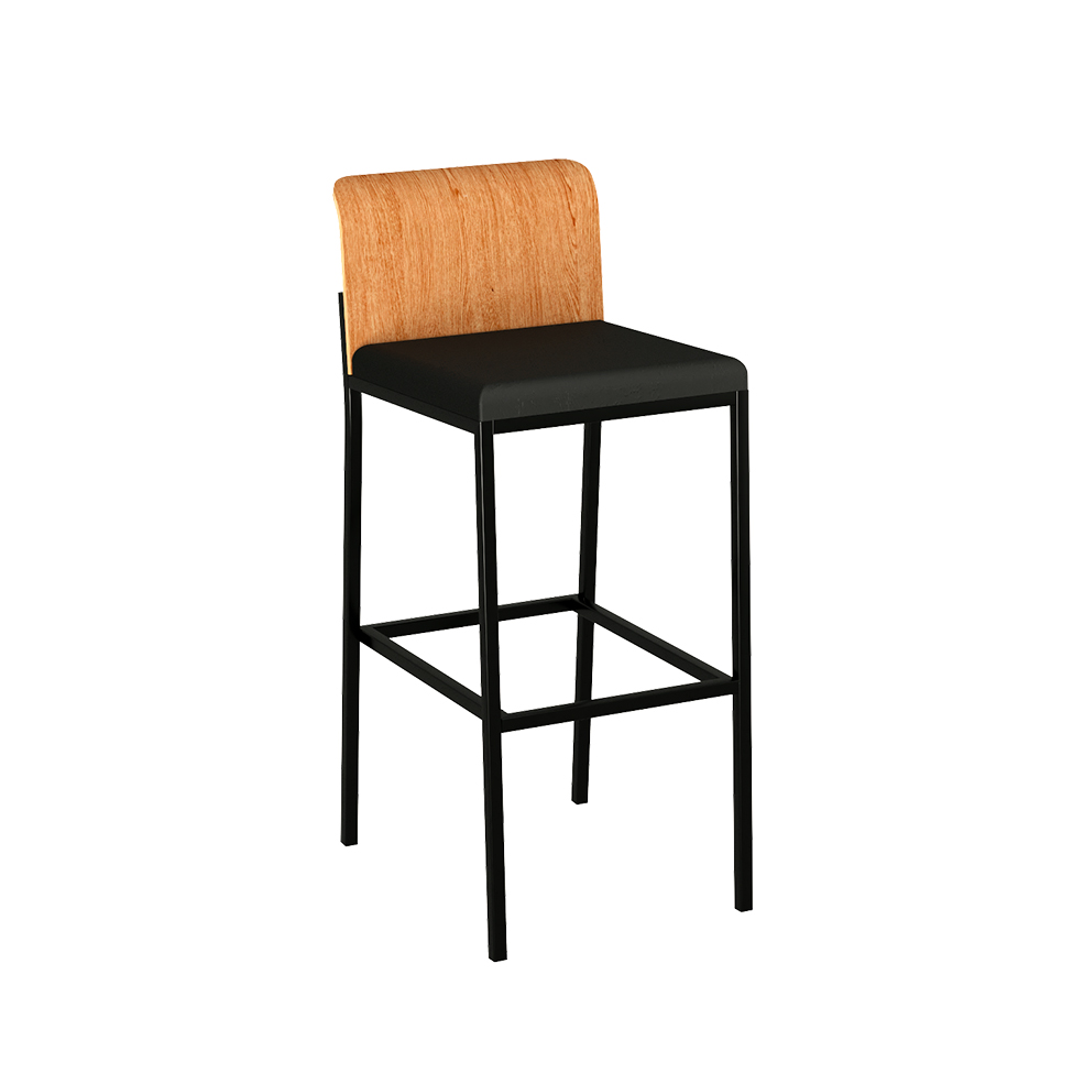 Banqueta Alasca Preta