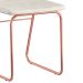 Conjunto com 2 Cadeiras Lana Rosé Gold e Palha