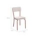 Conjunto com 2 Cadeiras Mackay Palha e Cobre