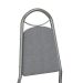 Conjunto com 2 Cadeiras Sydney Cinza e Cromado