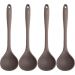 4 Conchas de Silicone Para Cozinha Utensílios Feijão Sopa pa