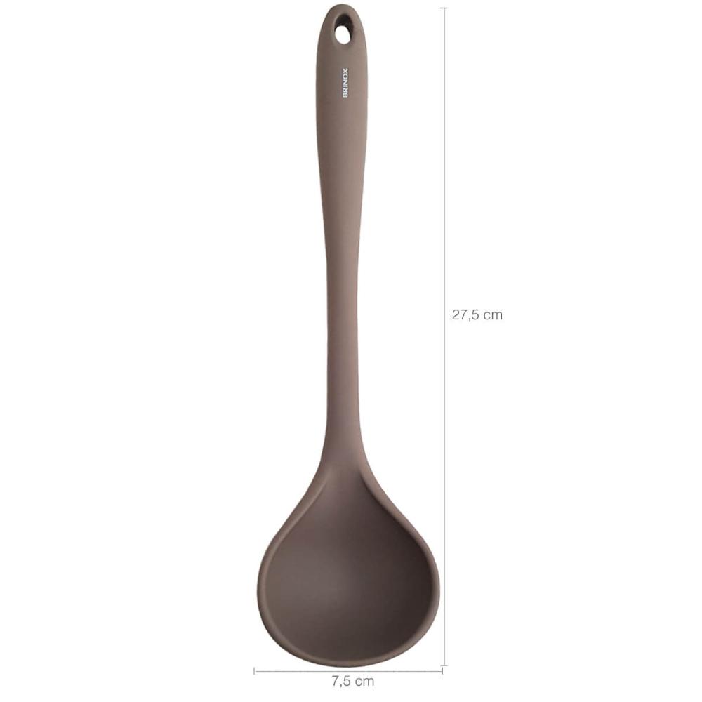 4 Conchas de Silicone Para Cozinha Utensílios Feijão Sopa pa