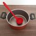 Concha de Silicone Para Cozinha Utensílio Cozinha Silicone Concha Vermelha Brinox
