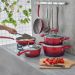 Conjunto 2 Barras Organizadoras de Cozinha 60cm em Aço Inox Top Pratic Brinox