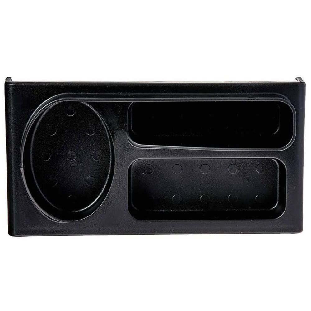 Conjunto 2 Suportes Organizadores para Pia Porta Detergente Esponja e Sabão Brinox Preto