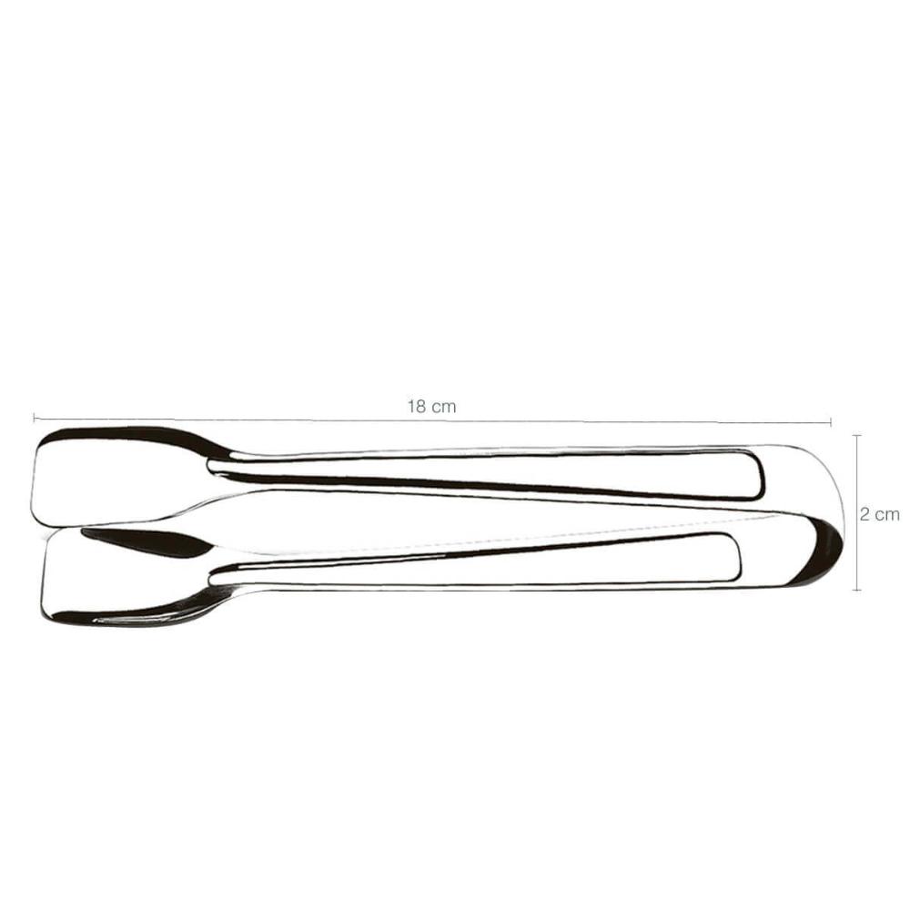 Conjunto 6 Pegadores de Inox Cozinha Carne Pinça para Gelo