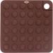 Descanso de Panela Silicone Apoio Quadrado Chocolate Brinox