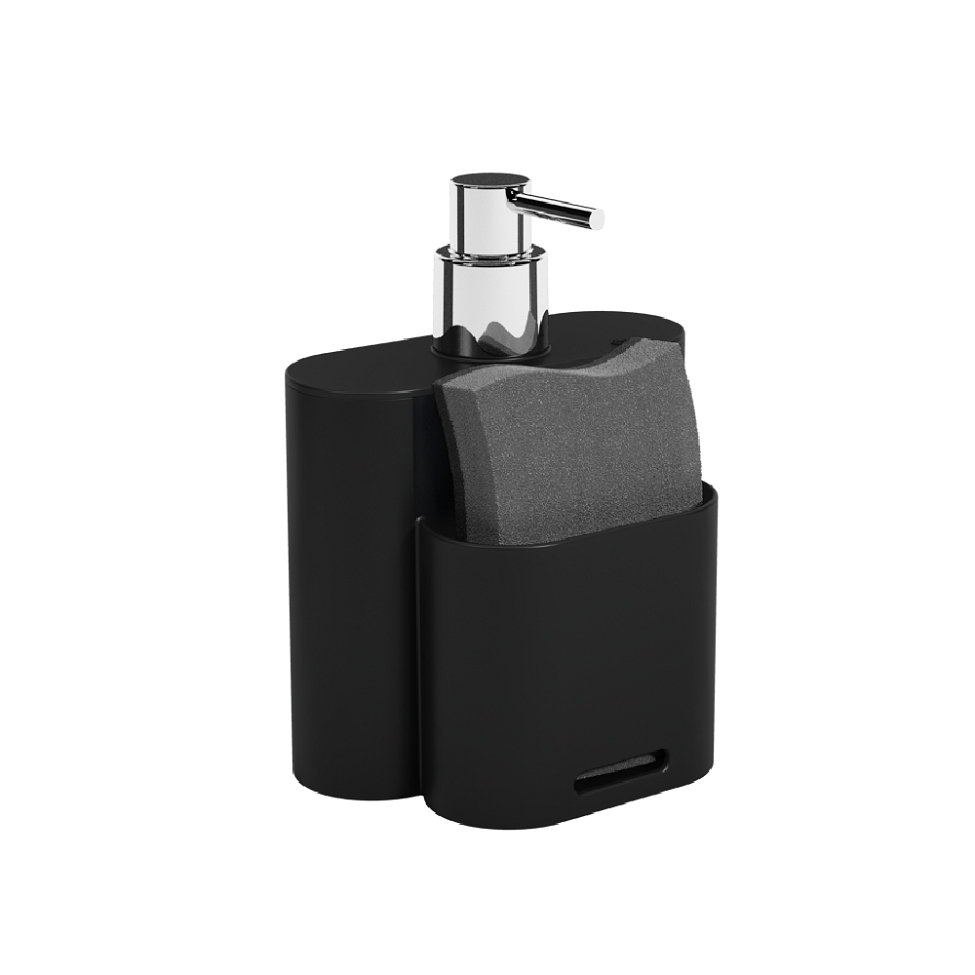 Dispenser Flat 500 ml Preto