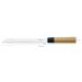 Faca Pão 8 Aço Inox Linha Samurai Brinox Cabo Polietileno