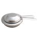 Fogareiro Grande Abafador Plátanos Inox Queimador Rechaud