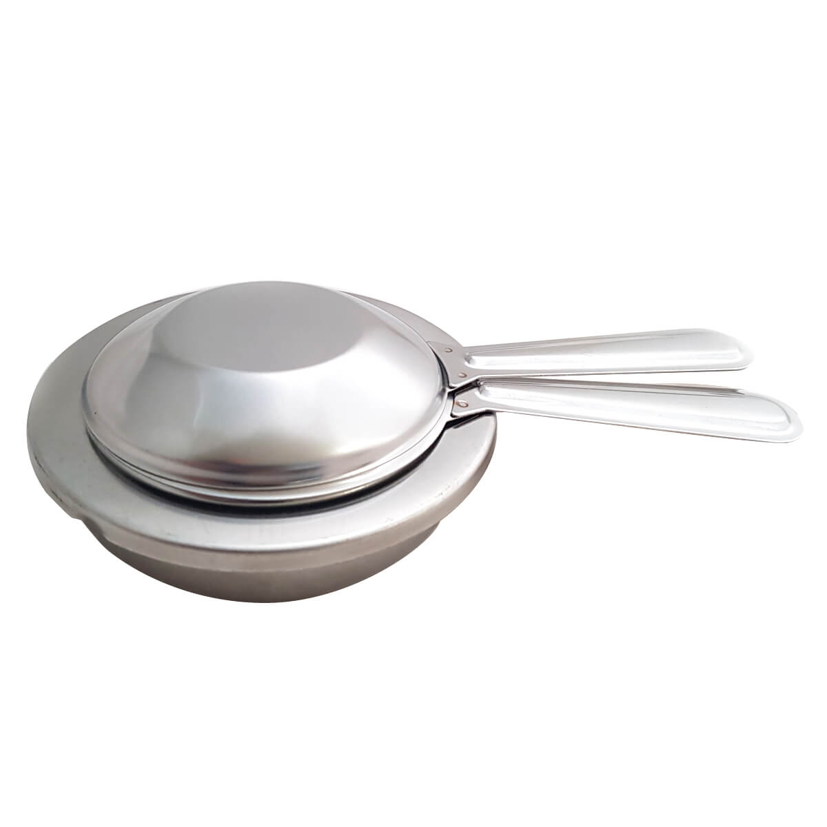 Fogareiro Grande Abafador Plátanos Inox Queimador Rechaud