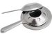 Fogareiro Grande Abafador Plátanos Inox Queimador Rechaud