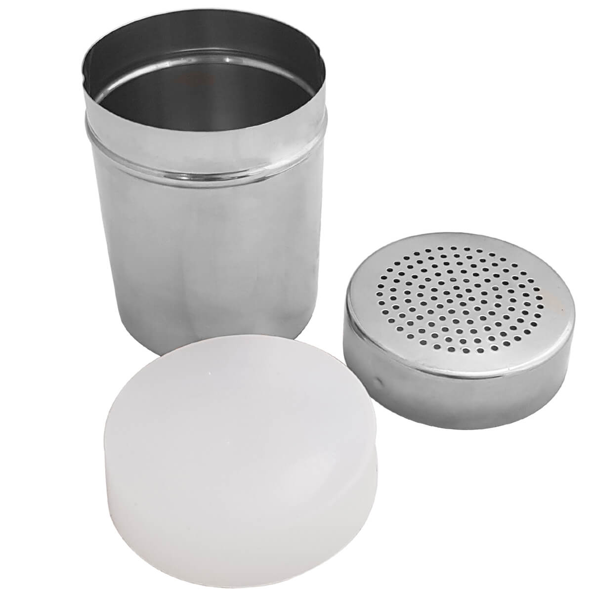 Kit 12 Saleiros Pimenteiros De Mesa Inox Restaurante Café Lancheria Brinox
