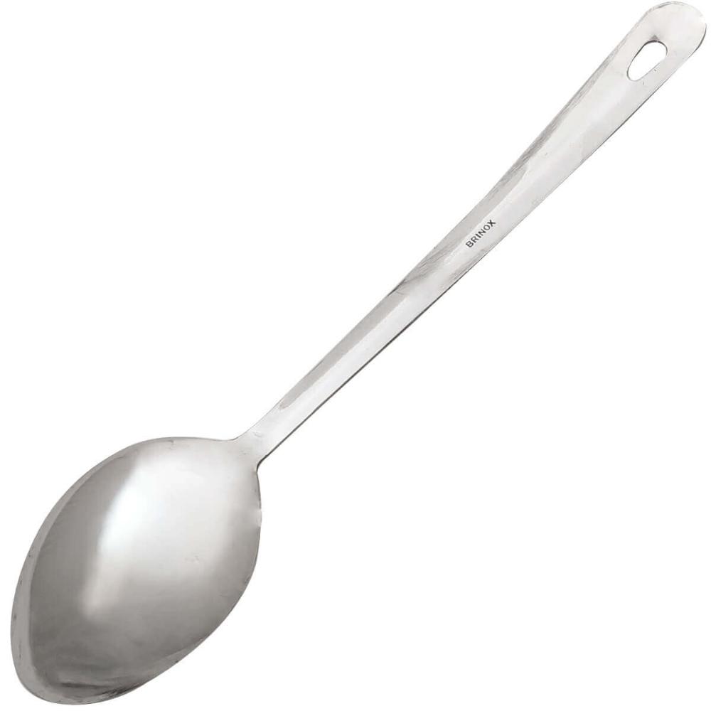 Kit 3 Colheres Grandes para Arroz Aço Inox Colher para Servi