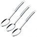 Kit 3 Colheres de Servir 32,5cm Inox Top Pratic Brinox Restaurante Cozinha Buffet