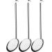 Kit 3 Escumadeiras Grandes para Fritura Cozinha Industrial Restaurante Espumadeiras Brinox