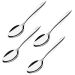 Kit 4 Colheres de Inox Para Arroz Servir Pegar Colher De Cozinha Brinox