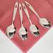 Kit 4 Colheres de Inox Para Arroz Servir Pegar Colher De Cozinha Brinox