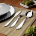 Kit 60 Garfos para Sobremesa Inox para Restaurantes Hotéis Bolos Aperitivos Garfinhos Brinox