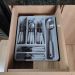 Kit Faqueiro Aço Inox 32 Peças Itaparica e Organizador de Ta