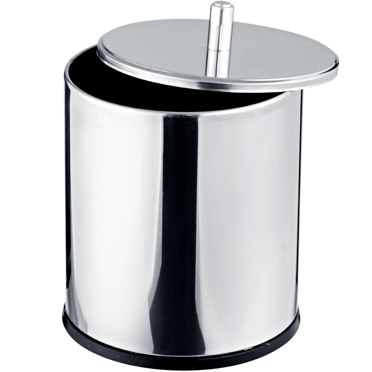 Lixeira Inox Com Tampa Brinox Lixeira Para Banheiro Cozinha
