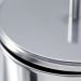 Lixeira Inox Com Tampa Brinox Lixeira Para Banheiro Cozinha