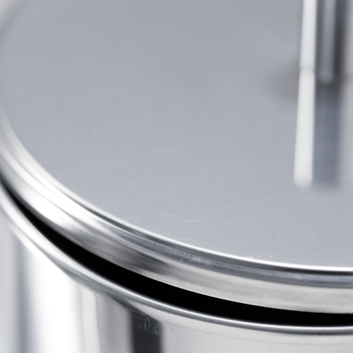 Lixeira Inox Com Tampa Brinox Lixeira Para Banheiro Cozinha
